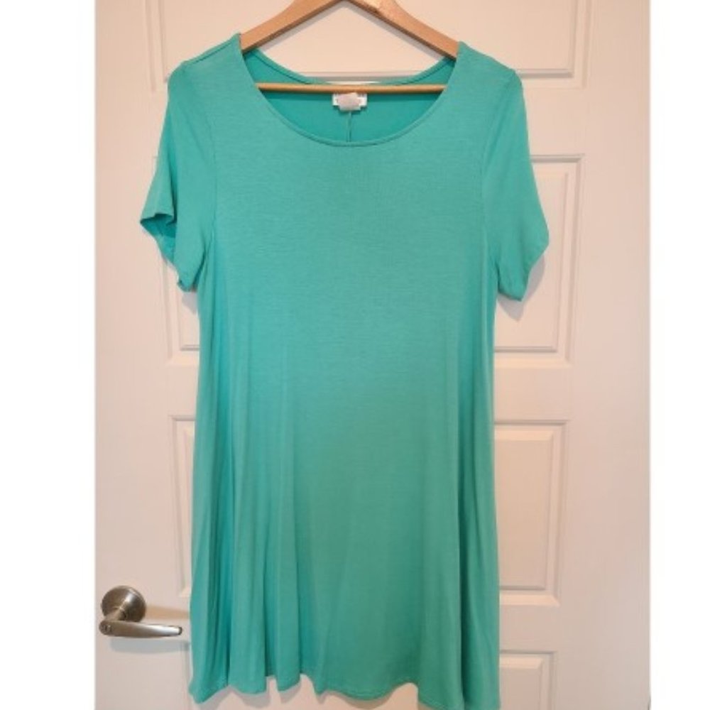 Lightheart Knit Blend T-Shirt Dress